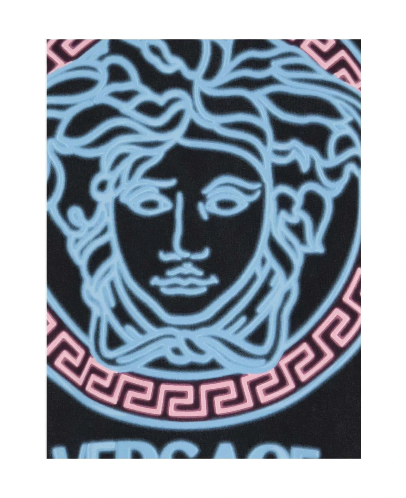 Versace Cotton T-shirt With Medusa Print - Image 3