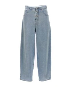 MM6 Maison Margiela Carrot Cropped Jeans