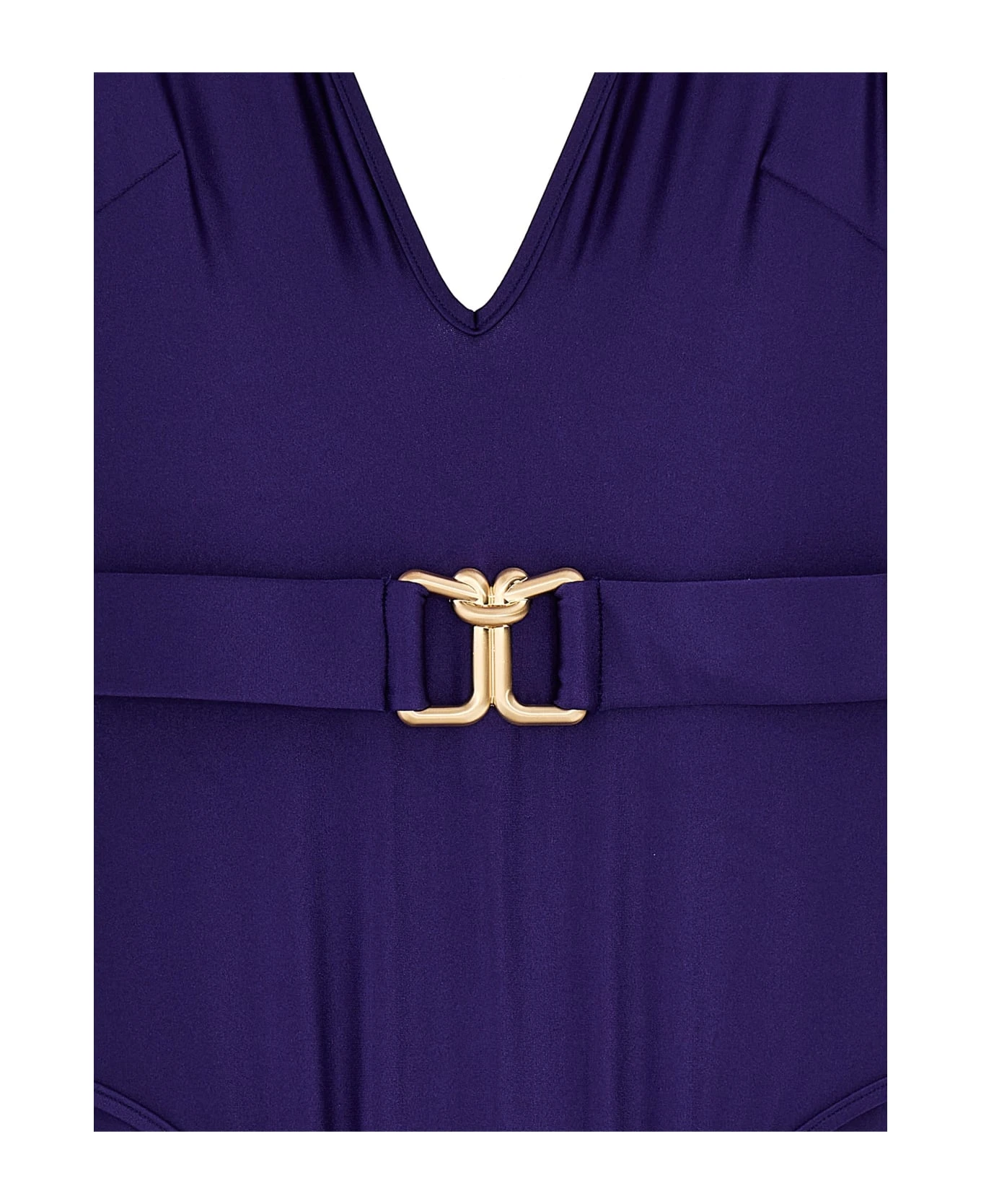 Zimmermann 'rai Knot Trim Plunge' One-piece Swimsuit - Image 3