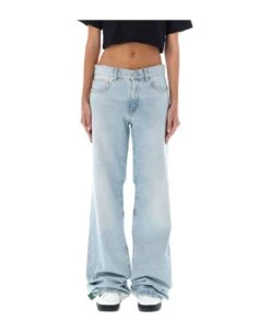 Off-White Bleach Baby Baggy Chino Jeans