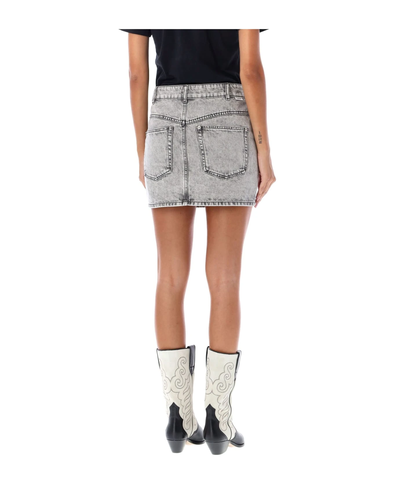 Vesna Denim Mini Skirt - Image 2