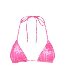 MC2 Saint Barth Woman Triangle Top With Toile De Jouy Print