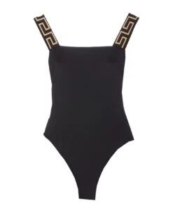 Versace Greca Logo One Swimwear