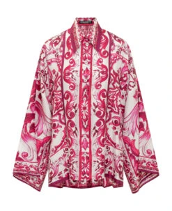 Dolce & Gabbana Shirt Majolica Print