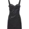 Maison Margiela Contrast Stitching Corset Dress