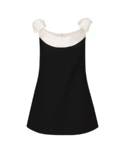 Valentino Garavani Zip Detailed Sleeveless Dress