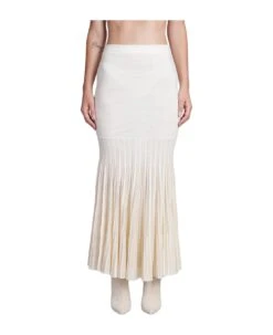 Chloé Skirt In Beige Wool
