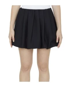 Valentino Crepe Couture Miniskirt