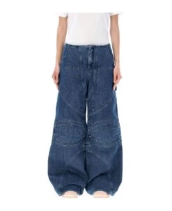 Off-White Motorcycle Low Waist Denim Pant