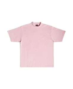 Balenciaga Pink Logo T-shirt