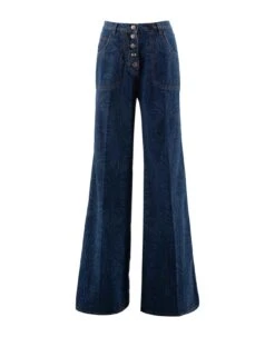 Etro High-waisted Five-pocket Jeans