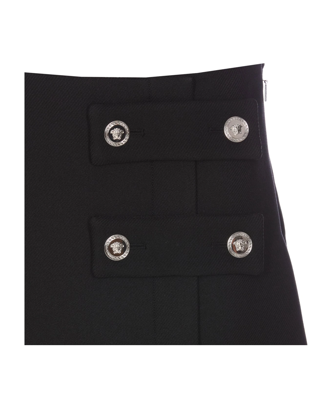 Versace Medusa Mini Skirt - Image 4