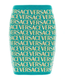 'versace Allover' Caspule La Vacanza Skirt