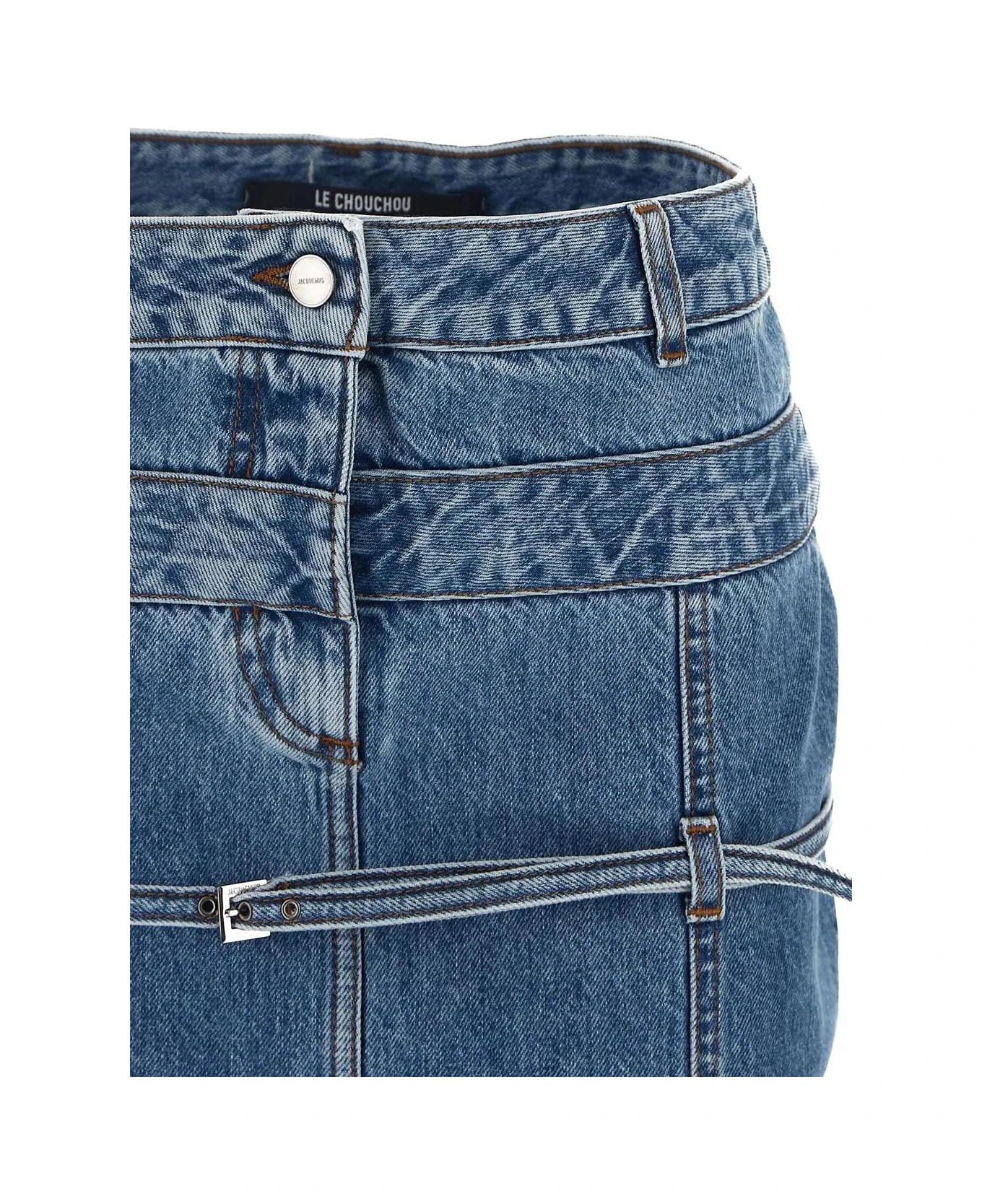 Jacquemus La Jupe De Nimes Criollo - Image 3