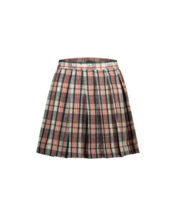 VETEMENTS Barber School Girl Plissè Mini Skirt