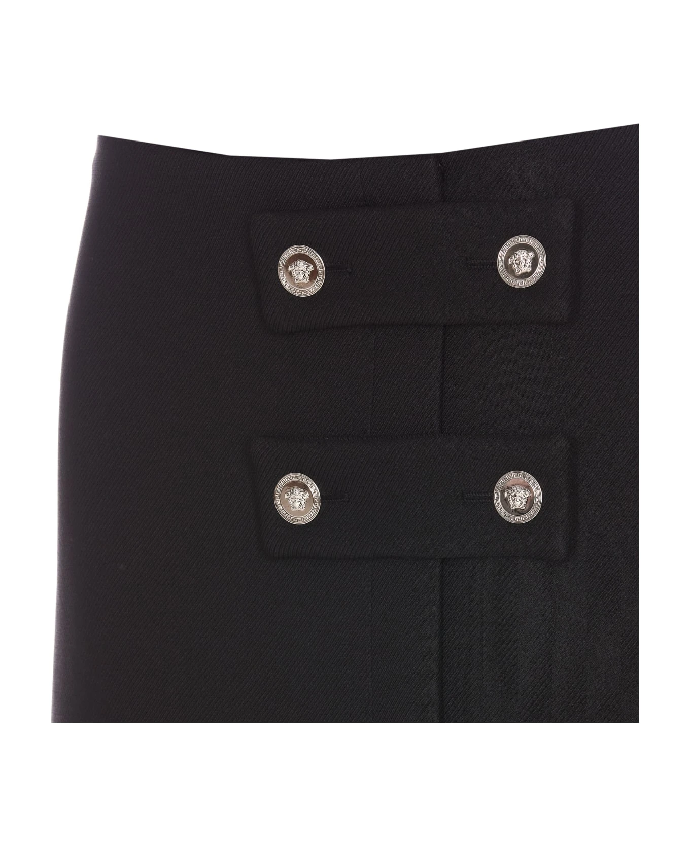 Versace Medusa Mini Skirt - Image 3
