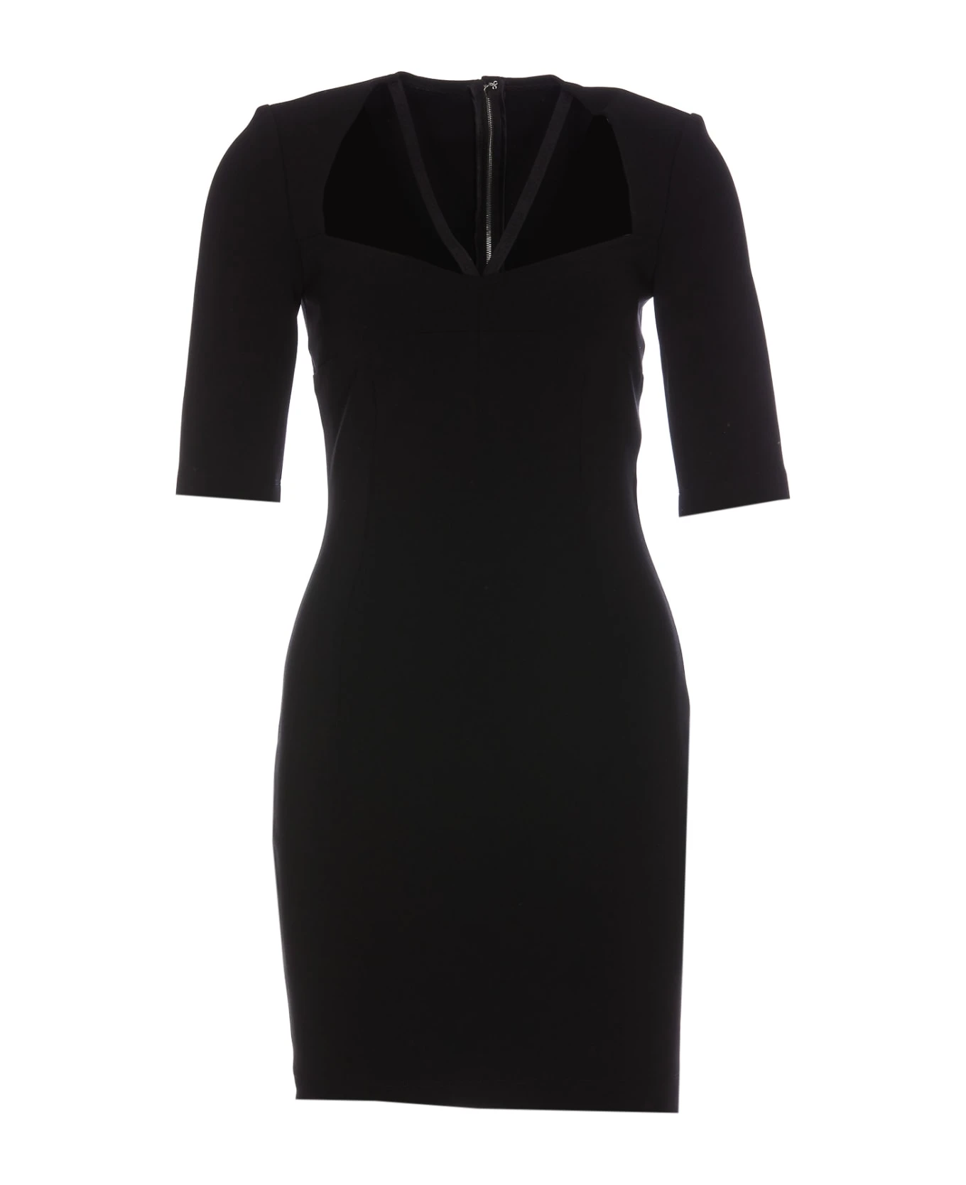 Dolce & Gabbana Short Sleeves Mini Dress