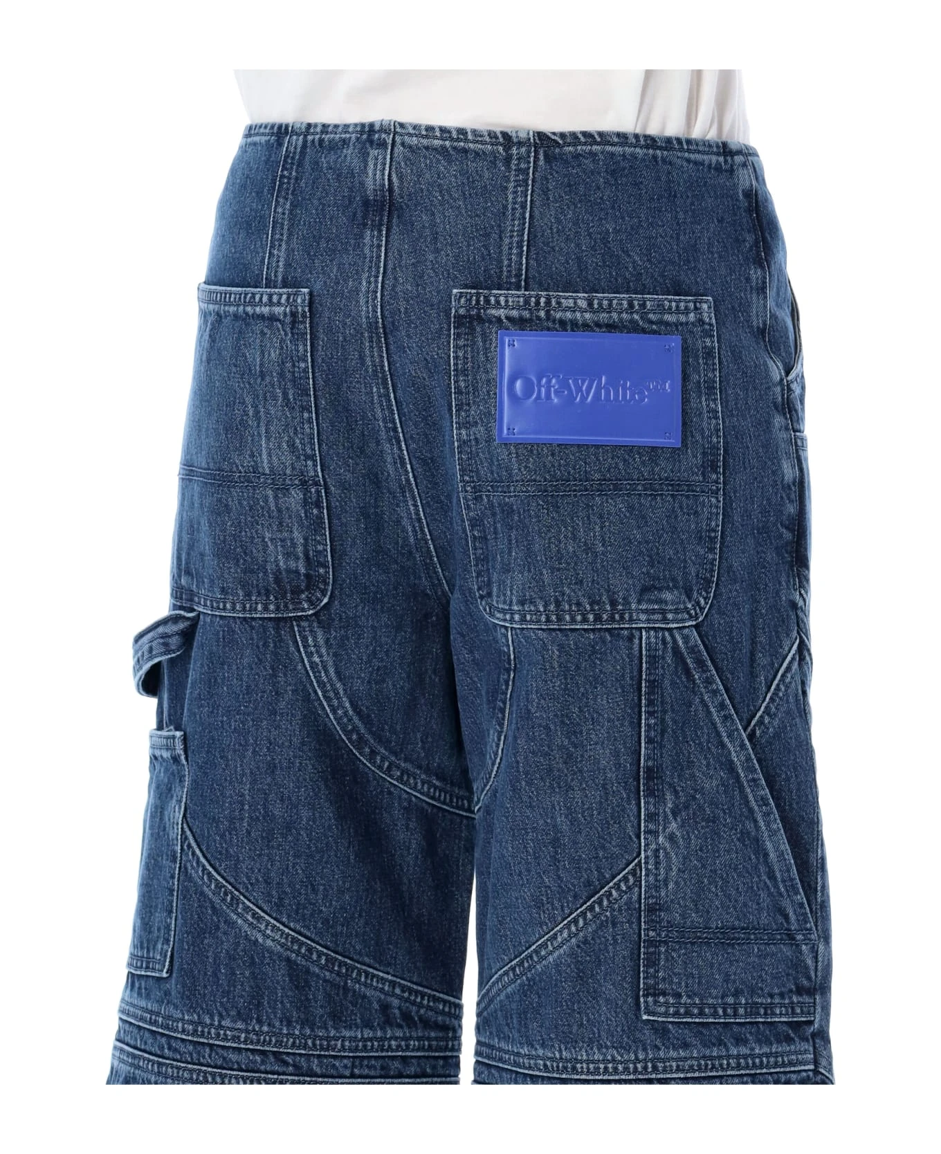 Off-White Motorcycle Low Waist Denim Pant - Image 5