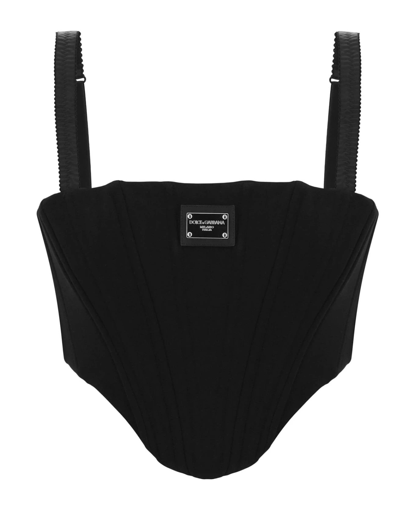 Dolce & Gabbana Cotton Corset Top