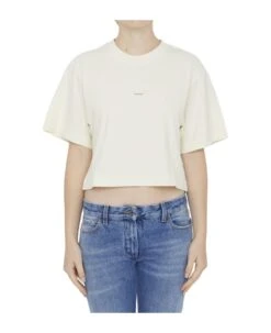 Off-White Small Arrow Pearls T-shirt
