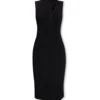 Versace 'la Vacanza' Collection Ribbed Dress