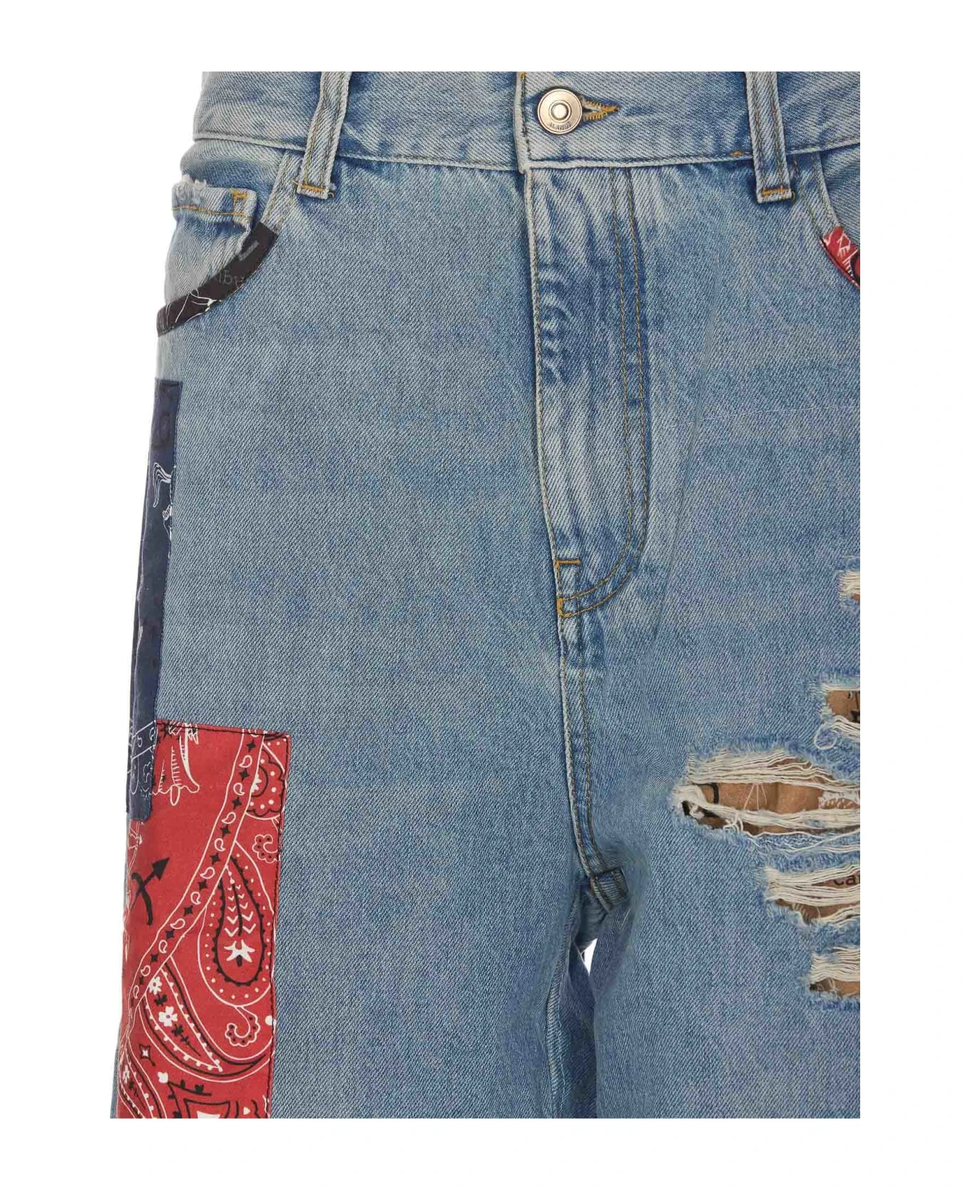 Alanui The 12 Signs Denim Jeans - Image 4