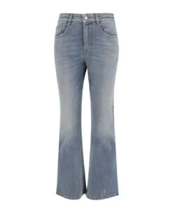 STELLA MCCARTNEY Stretch Denim Flared Jeans