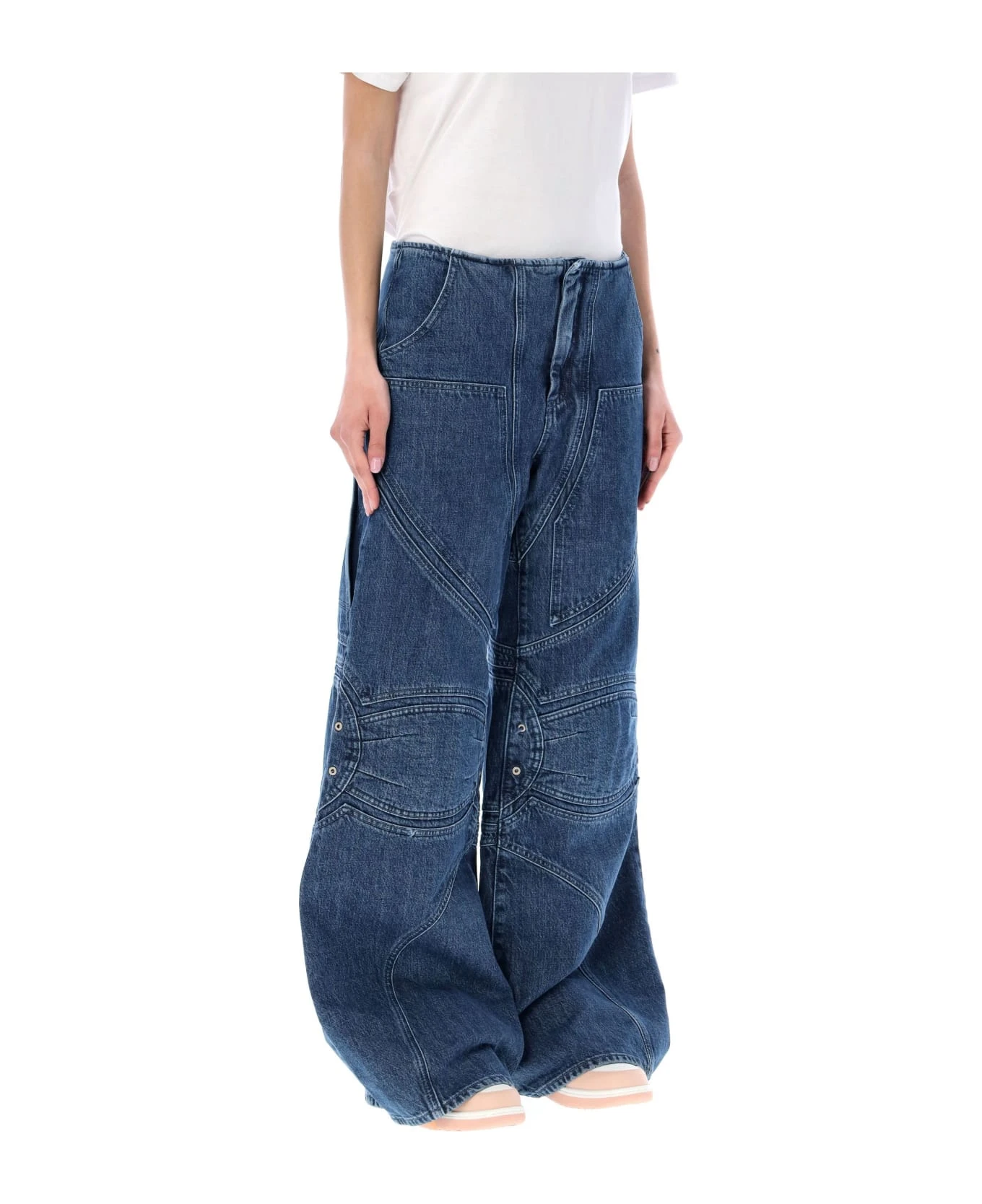 Off-White Motorcycle Low Waist Denim Pant - Image 2