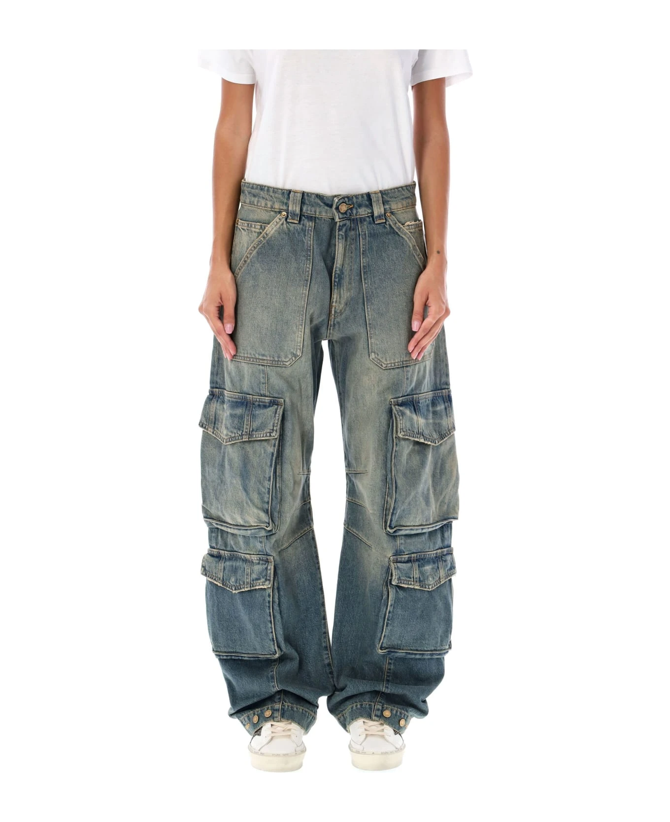 Golden Goose Denim Cargo Pockets Jeans