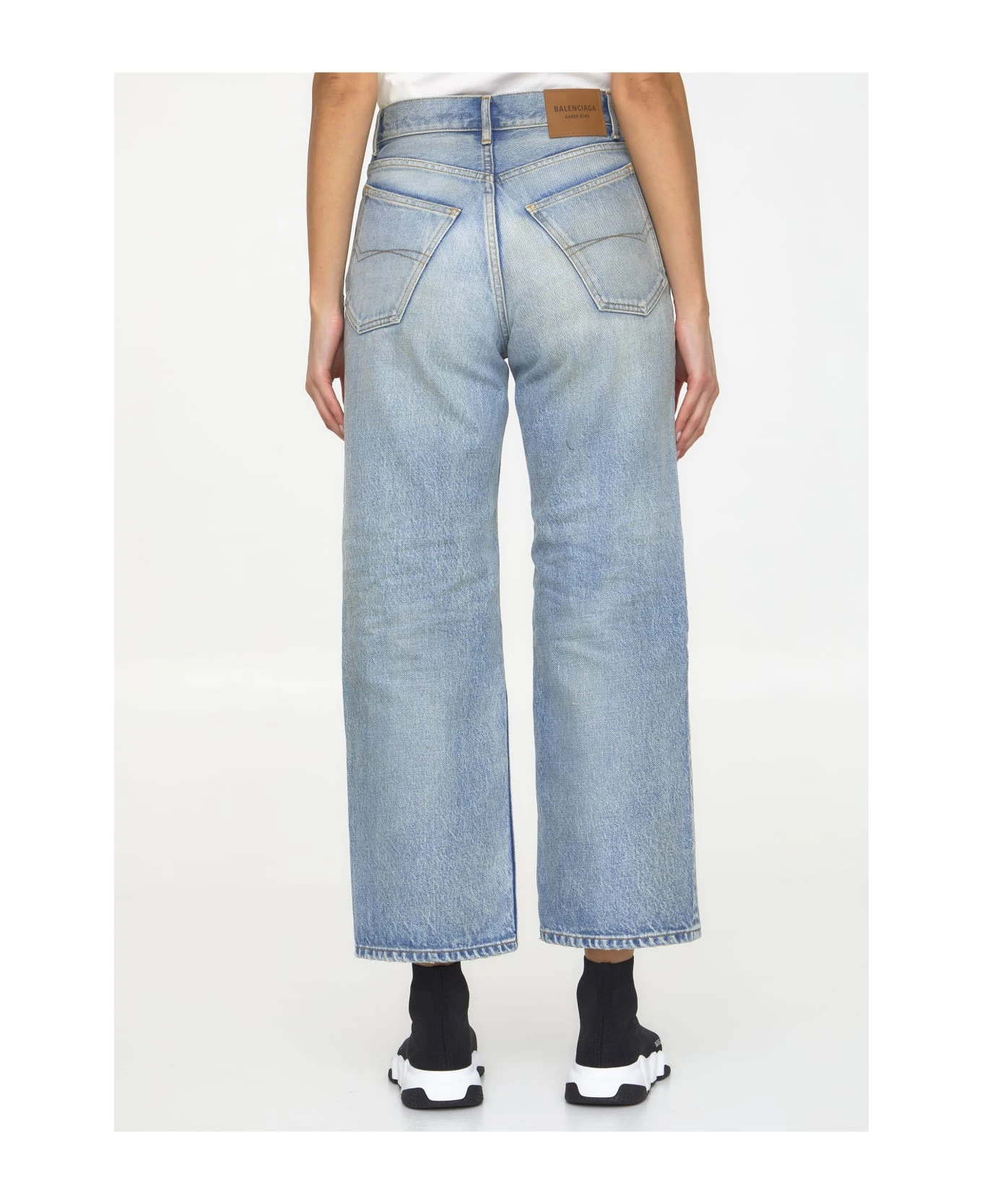 Balenciaga Ankle Cut Jeans - Image 4