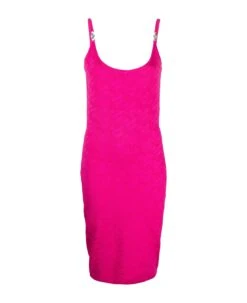Versace Knit Dress Solid Colour Serie