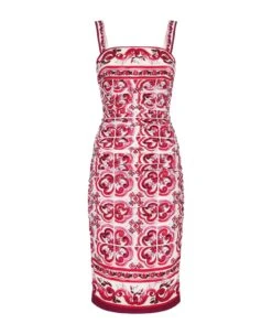Dolce & Gabbana Dress Tris Maioliche