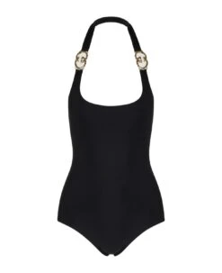 Gucci Interlocking G Sparkling Jersey Swimsuit