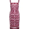 Dolce & Gabbana Majolica-print Midi Dress