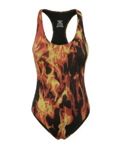 VETEMENTS Fire Swimsuit