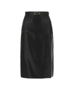 Gucci High Waist Cut-out Skirt