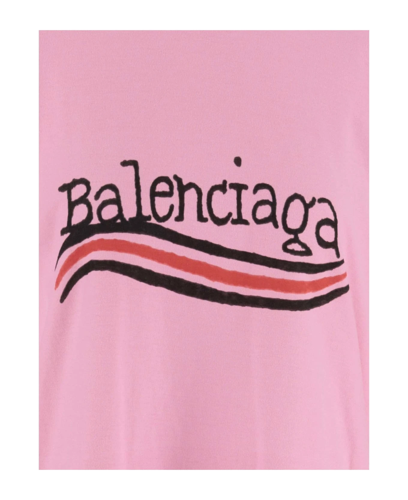Balenciaga Oversized Logo T-shirt - Image 3