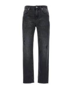 Dolce & Gabbana Used Logo Effect Jeans