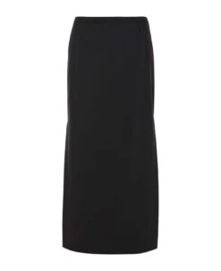 Dolce & Gabbana Long Stretch Jersey Skirt