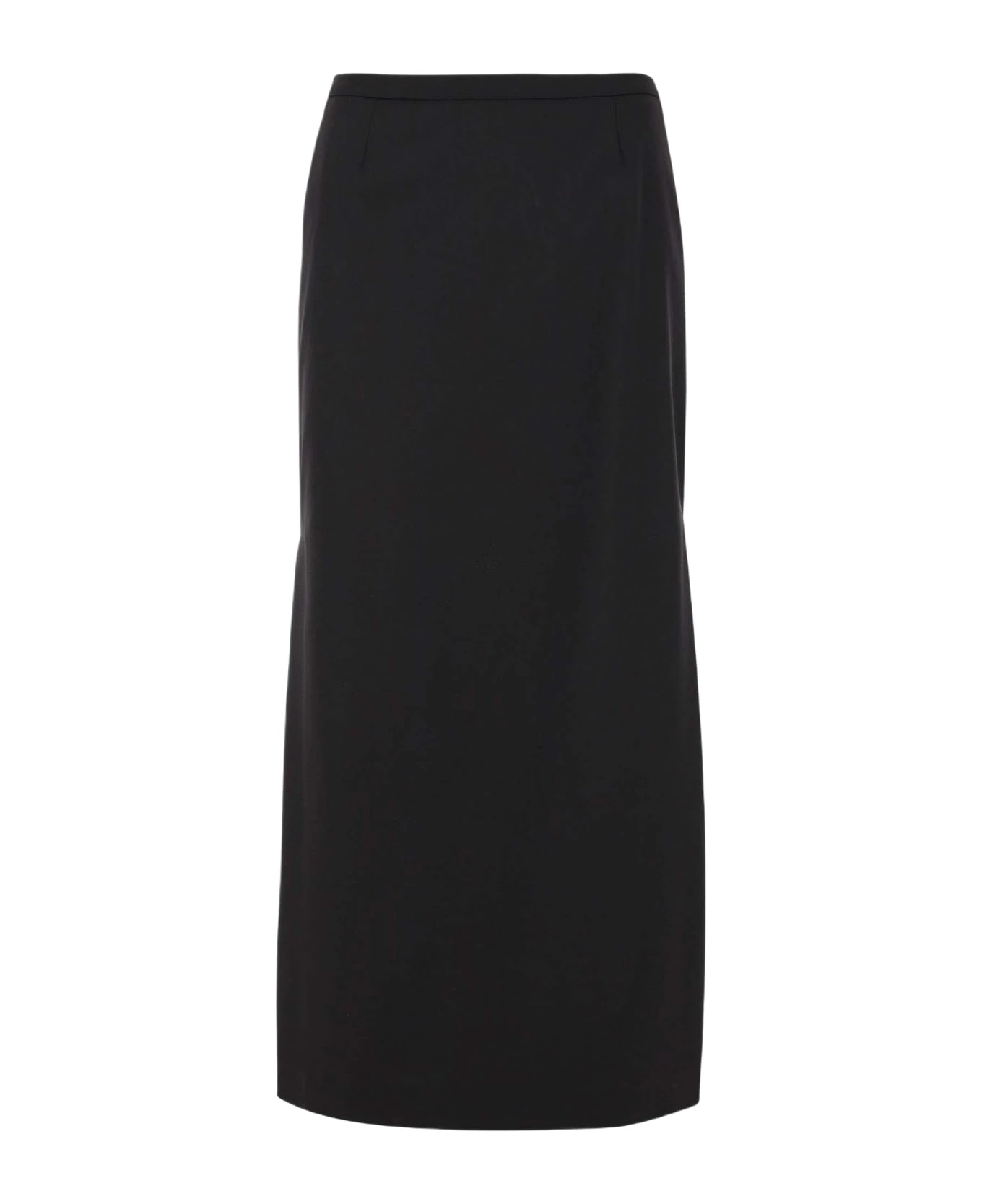 Dolce & Gabbana Long Stretch Jersey Skirt