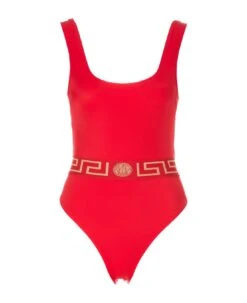 Versace Greca Border One Piece Swimwear