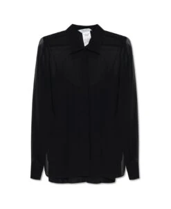 Max Mara 'manche' Silk Shirt