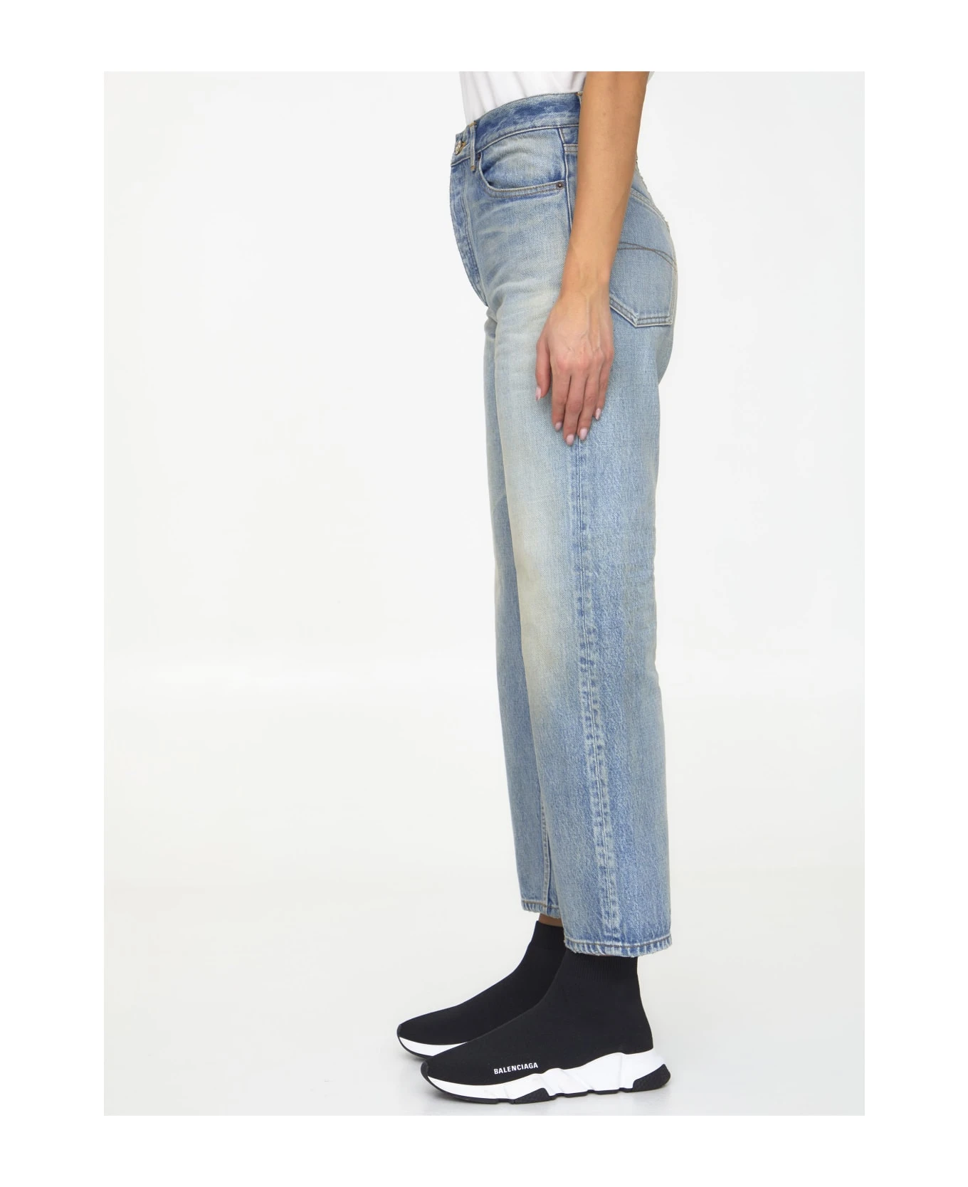 Balenciaga Ankle Cut Jeans - Image 3