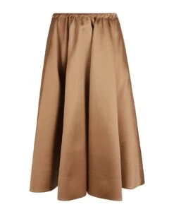 Valentino Ribbed Waist Skirt