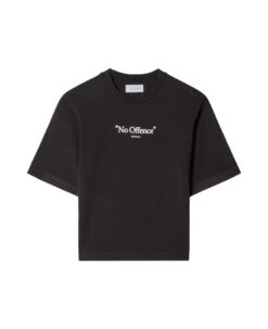 Off-White No Offence Basic Tee Black White