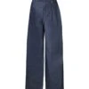 Amiri Wide Leg Blue Jeans