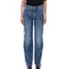 STELLA MCCARTNEY Fringed Straight Leg Jeans