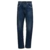 Maison Margiela Blue Five-pocket Jeans With Rips In Cotton Denim Woman