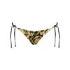 Stretch Fabric Barocco Printed Swim Briefs Versace Woman