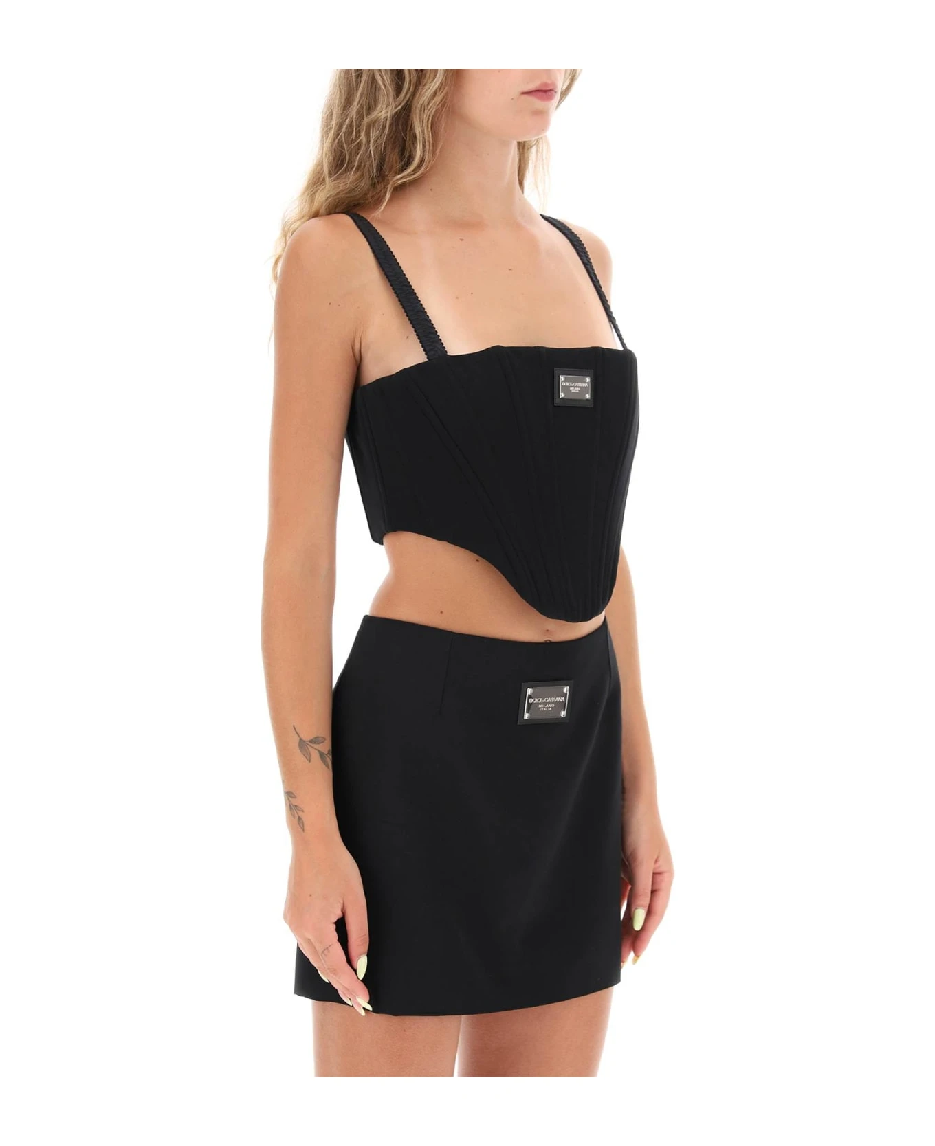 Dolce & Gabbana Cotton Corset Top - Image 2